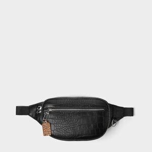 Croc Embossed Belt Bag